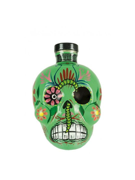 MEZCAL REPOSADO  SANGRE DE VIDA TESCHIO VERDE