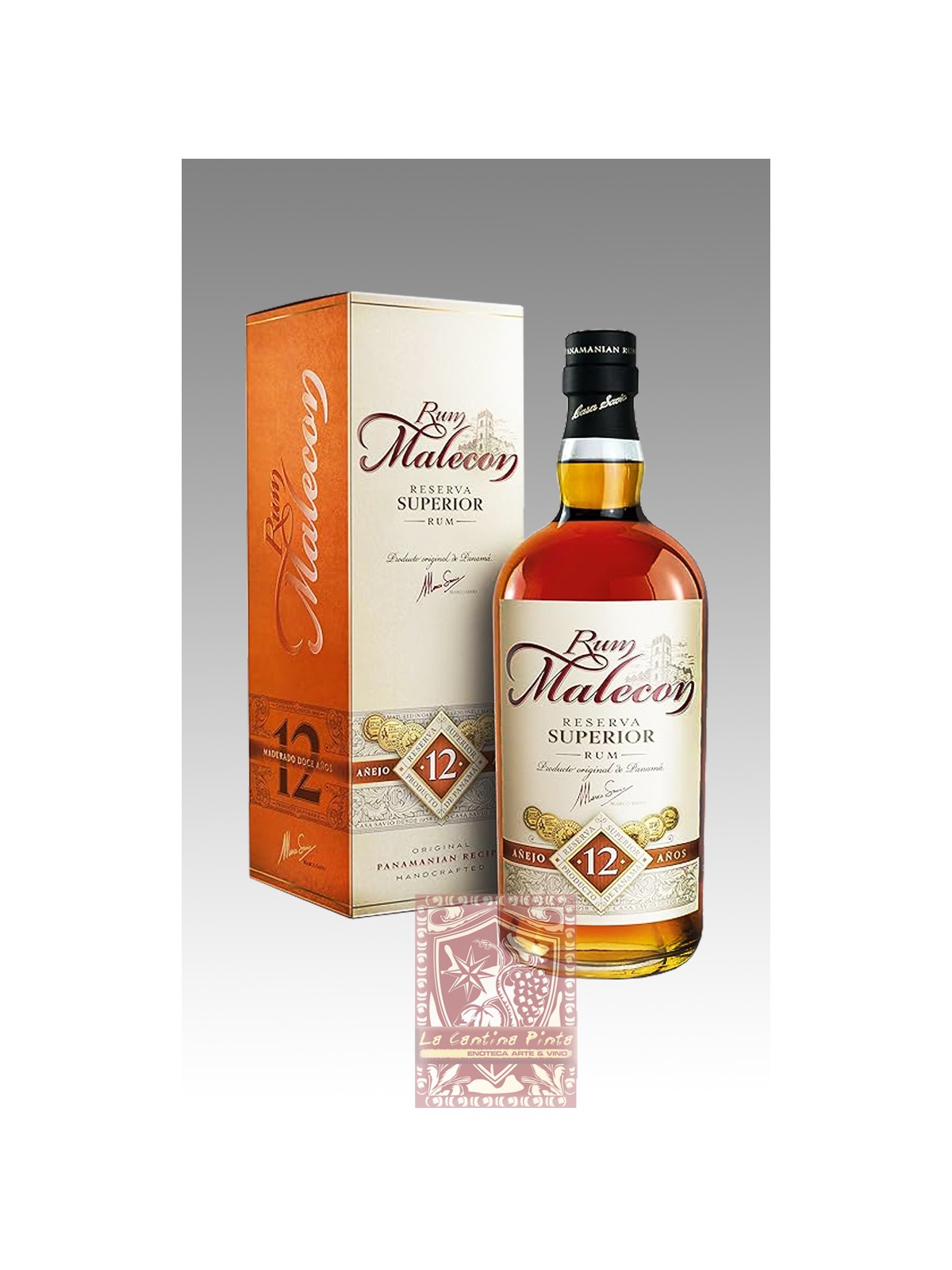 RHUM MALECON RESERVA SUPERIORE  12 Y.O.