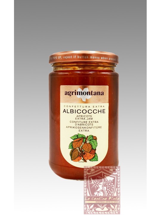 CONFETTURA EXTRA ALBICOCCHE 350g. - AGRIMONTANA