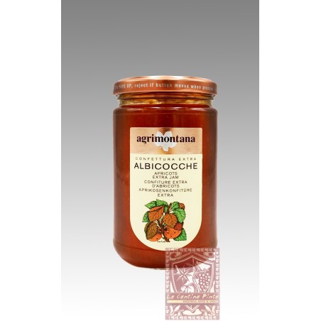 CONFETTURA EXTRA ALBICOCCHE 350g. - AGRIMONTANA