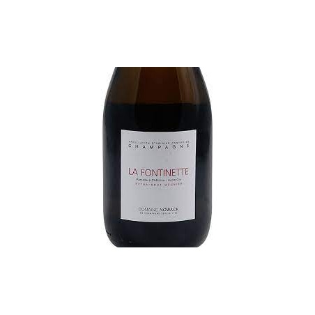 CHAMPAGNE LA FONTINETTE 2019 MEUNIER EXTRA BRUT - NOWACK