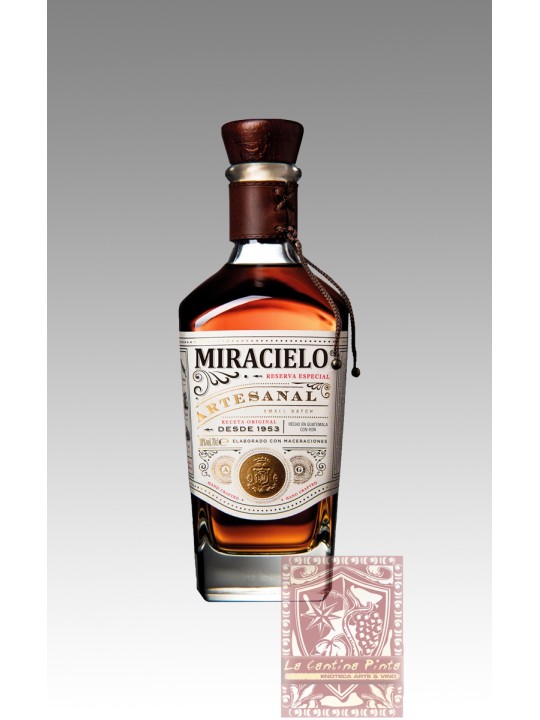 BOTRAN RUM MIRACIELO RESERVA ESPECIAL SPICED RUM ARTESANAL DE GUATEMALA