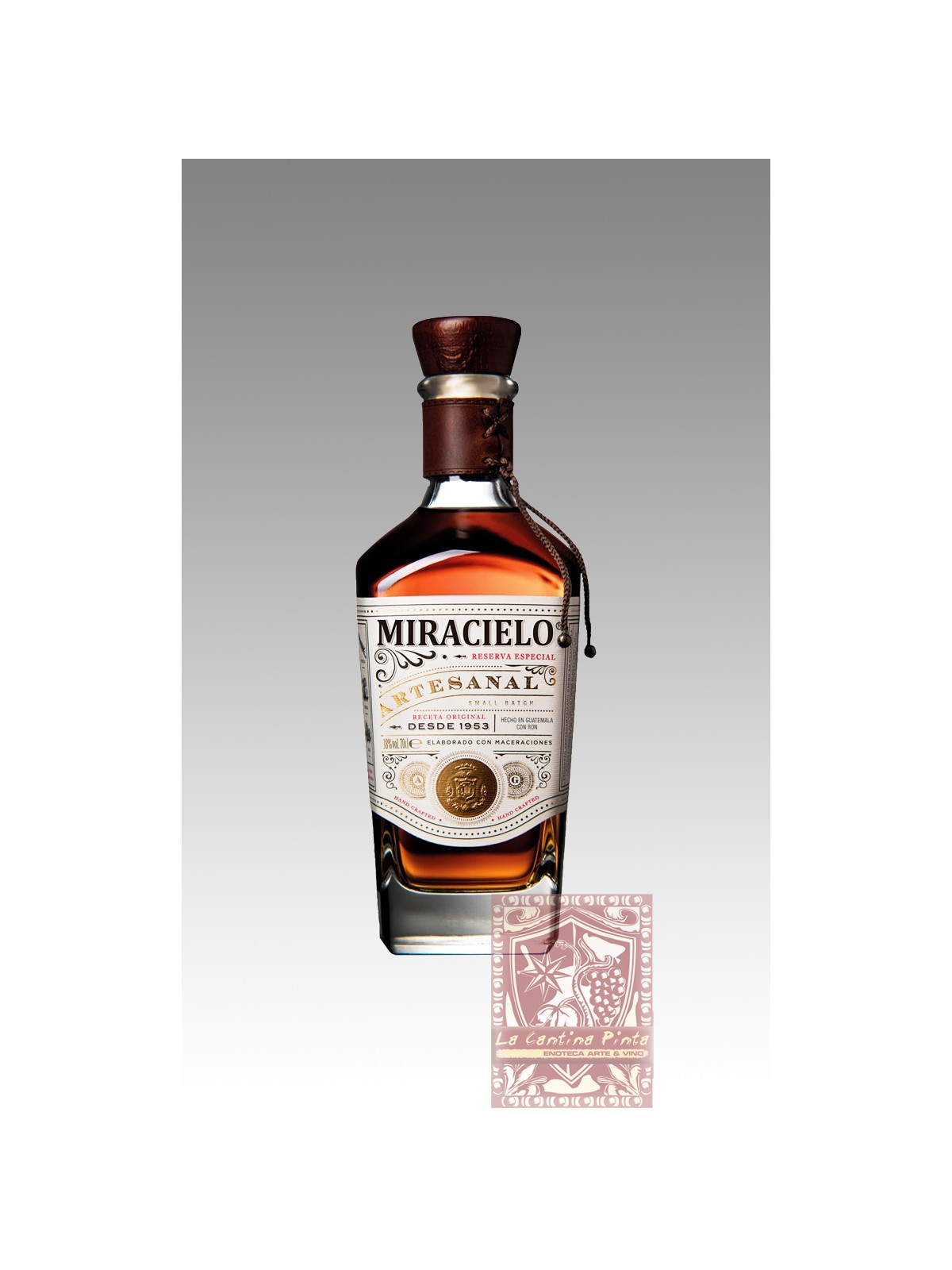 BOTRAN RUM MIRACIELO RESERVA ESPECIAL SPICED RUM ARTESANAL DE GUATEMALA