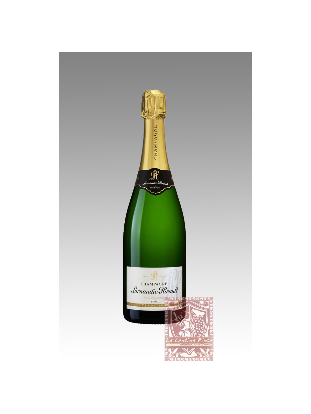 CHAMPAGNE BRUT TRADITION LES 3 PUYS - LARNAUDIE HIRAULD