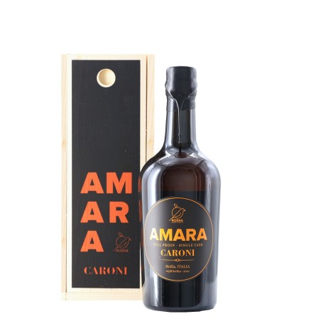 AMARO AMARA CARONI FINISH  FULL PROF SINGLE CASK IN CASSETTA LEGNO