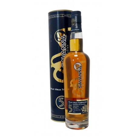 SAVANNA RHUM TRADITIONNEL VIEUX 5 ANNI