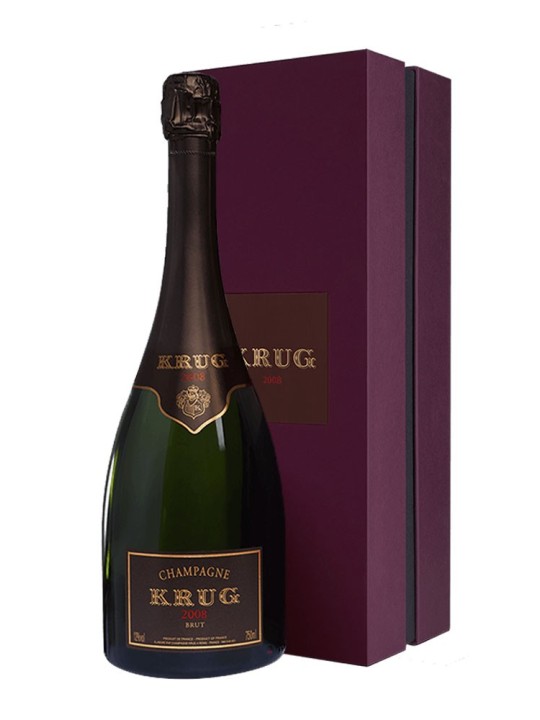 CHAMPAGNE KRUG VINTAGE 2002 BRUT COFFRET