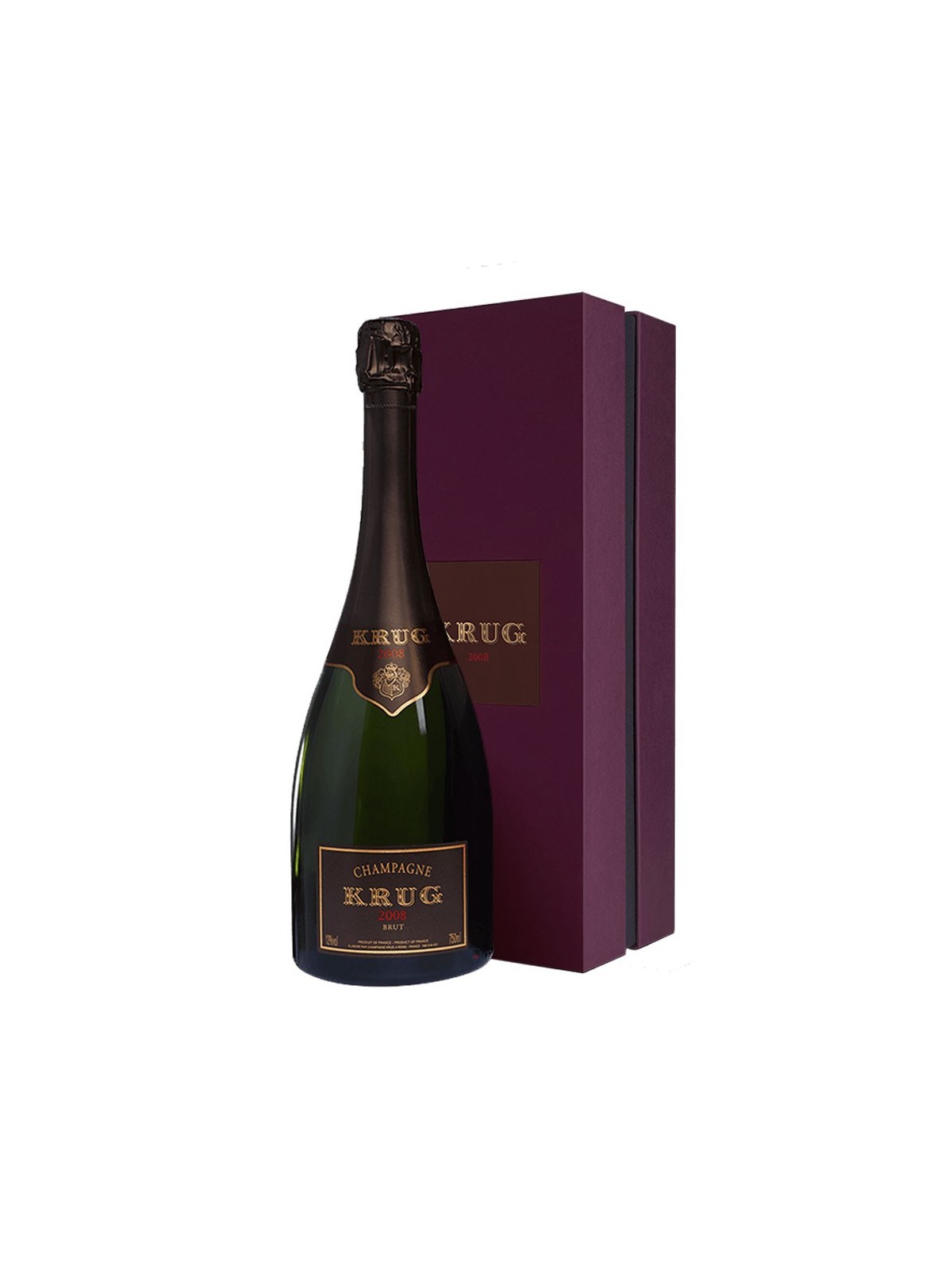 CHAMPAGNE KRUG VINTAGE 2002 BRUT COFFRET
