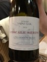 L'ESCALE SERINE 2006 DOMAINE SAINT LUC