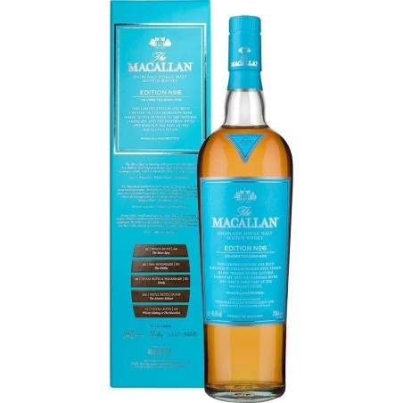 WHISKY MACALLAN HIGHLAND SINGLE MALT EDITION N.6