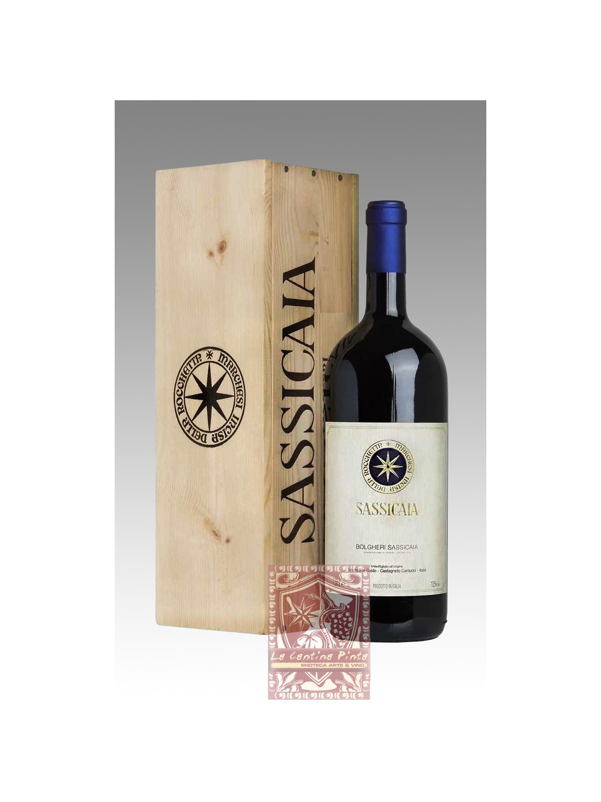 SASSICAIA  MAGNUM 1996 IN CASSA DI LEGNO - TENUTA SAN GUIDO