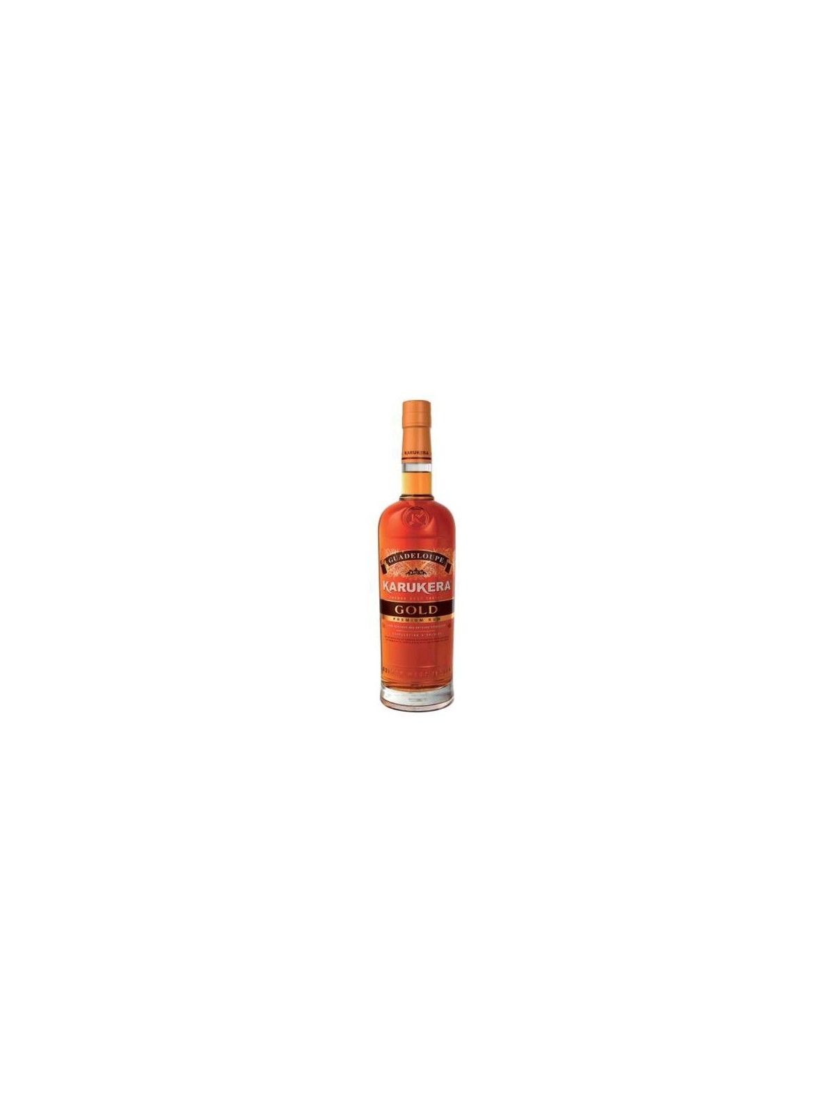 RHUM KARUKERA GOLD PREMIUM RUM AGRICOLE DE LA GUADELOUPE - MARQUISAT DE SAINTE-MARIE