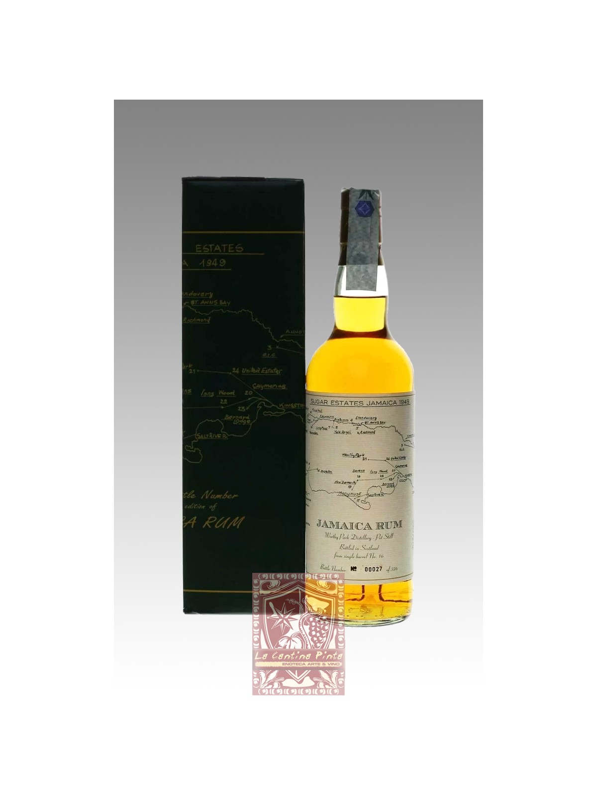 RHUM SUGAR ESTATES JAMAICA 1949 2016 8 YO , RUM DELLA GIAMAICA