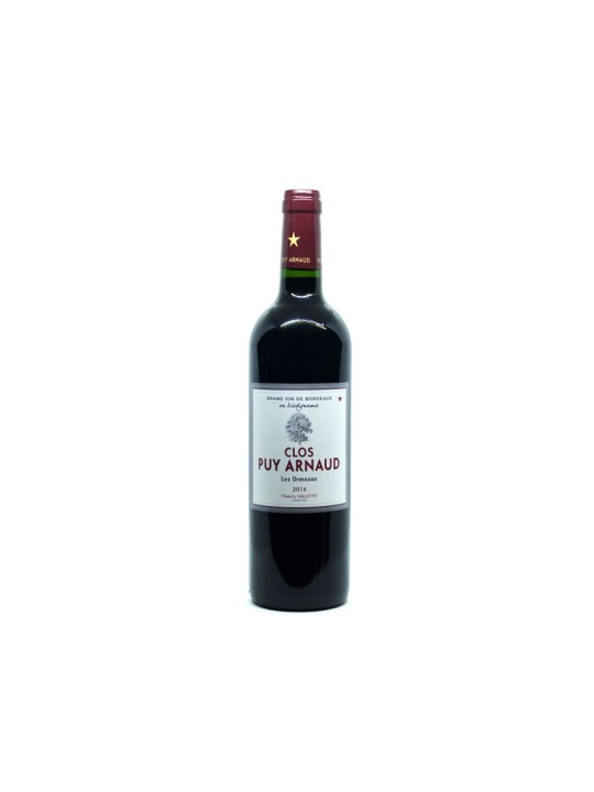 CLOS PUY ARNAUD LES ORMEAUX 2015 GRAN VIN DE BORDEAUX - THIERRY VALETTE VIGNERON (Biodinamico))
