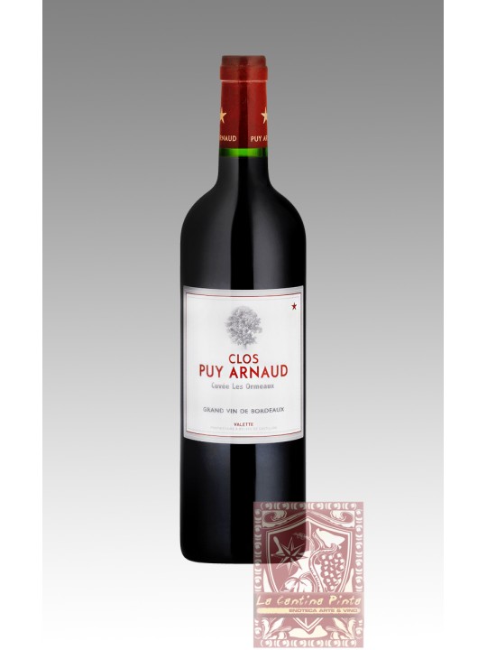 CLOS PUY ARNAUD LES ORMEAUX 2021 GRAN VIN DE BORDEAUX - THIERRY VALETTE VIGNERON (Biodinamico)