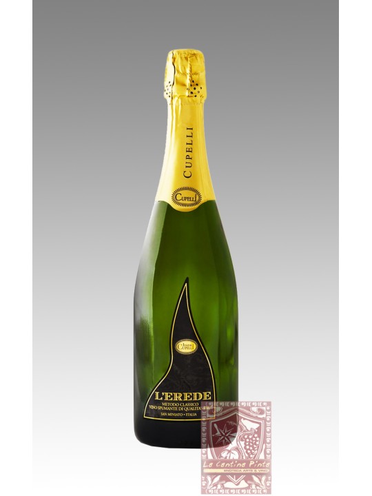 L'EREDE MILLESIMATO 2015 METODO CLASSICO BRUT VINO SPUMANTE DI QUALITA' - CUPELLI