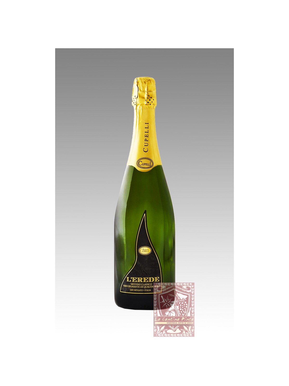 L'EREDE MILLESIMATO 2015 METODO CLASSICO BRUT VINO SPUMANTE DI QUALITA' - CUPELLI