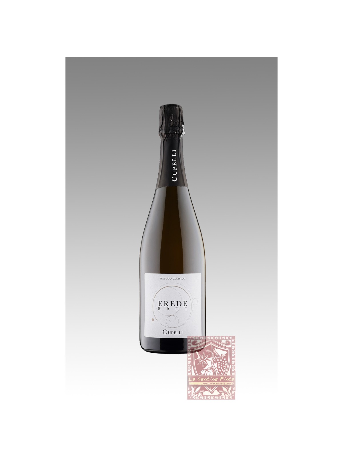 L'EREDE 2016 METODO CLASSICO BRUT VINO SPUMANTE DI QUALITA' - CUPELLI