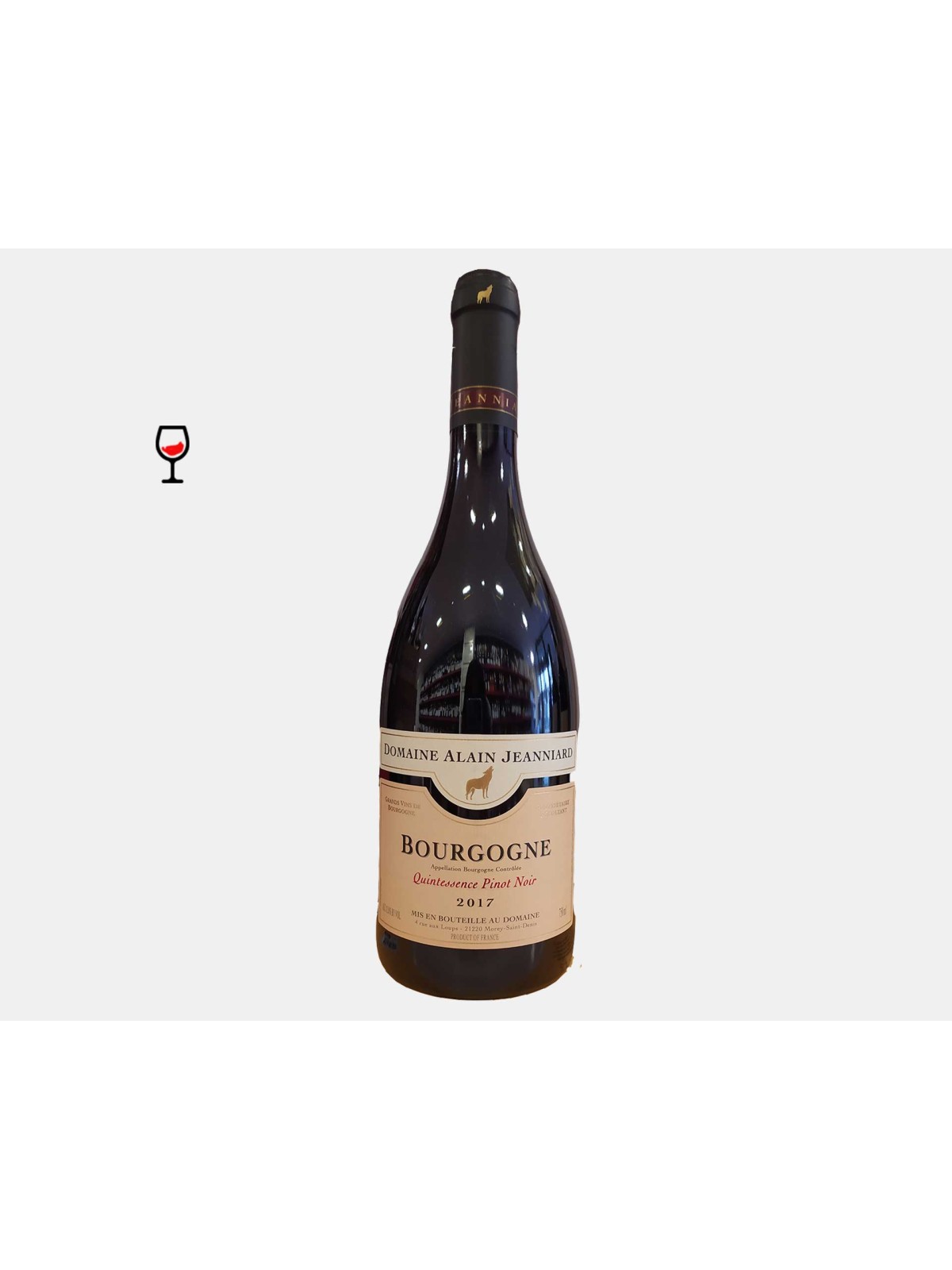 QUINTESSENCE PINOT NOIR 2018 - ALAIN JEANNIARD