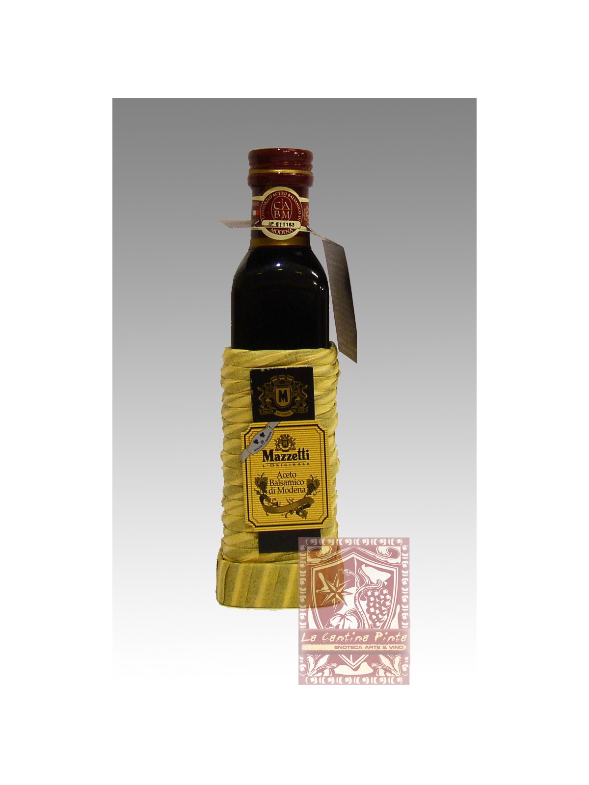 ACETO BALSAMICO IMPAGLIATO ML.250 MAZZETTI