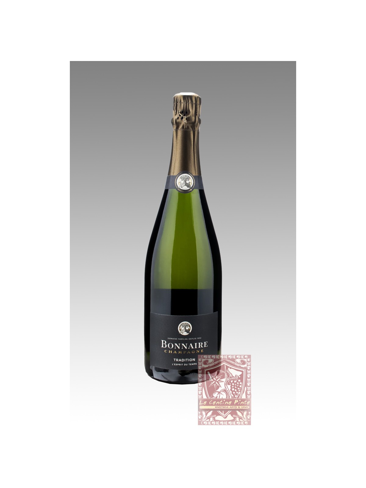 CHAMPAGNE BONNAIRE BRUT TRADITION ESPRIT DU TEMPS