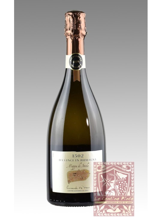 CANTINE EONARDO DA VINCI PIGNOLETTO SPUMANTE BRUT MAPPA DI IMOLA