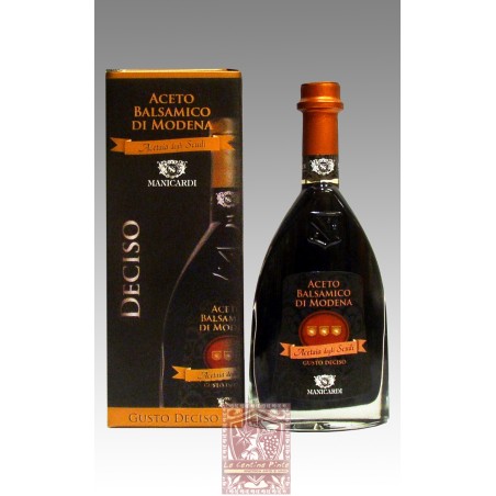 ACETO BALSAMICO DI MODENA ACETAIA DEGLI SCUDI GUSTO DECISO - MANICARDI