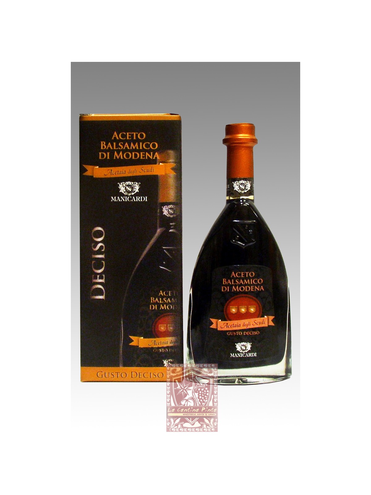 ACETO BALSAMICO DI MODENA ACETAIA DEGLI SCUDI GUSTO DECISO - MANICARDI