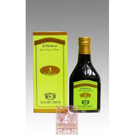 ACETO BALSAMICO DI MODENA N.3  lt.0,250 - MANICARDI
