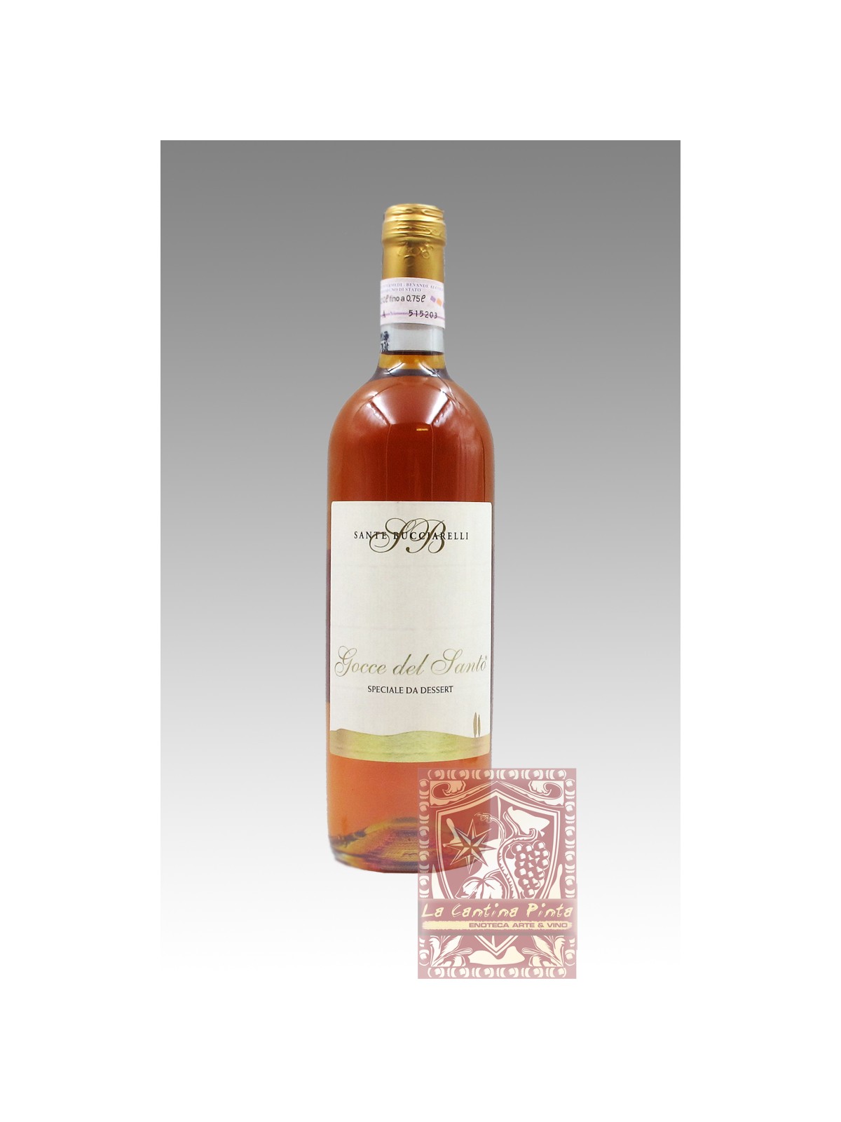 COLLI DORATI VINO LIQUOROSO DA DESSERT "GOCCE DEL SANTO" - SANTE BUCCIARELLI