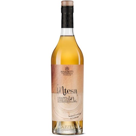 INTESA GRAPPA DI BRACHETTO E DOLCETTO ELEVATA IN BARRIQUES - MAZZETTI D'ALTAVILLA