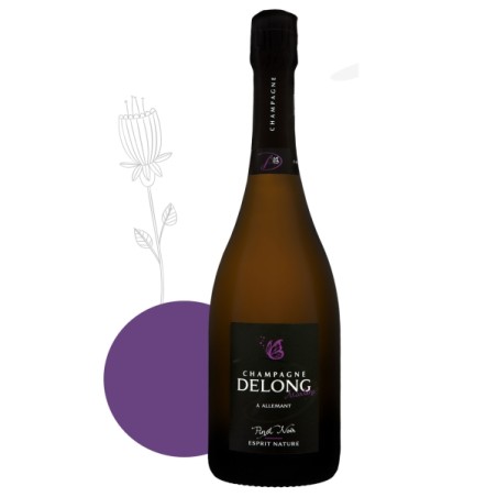 CHAMPAGNE DELONG ESPRIT NATURE PINOT MEUNIER 2017