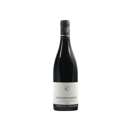 NUIT-SAINT-GEORGES "LES CHARMOTTES" PINOT NOIR 2019 - CHICOTOT