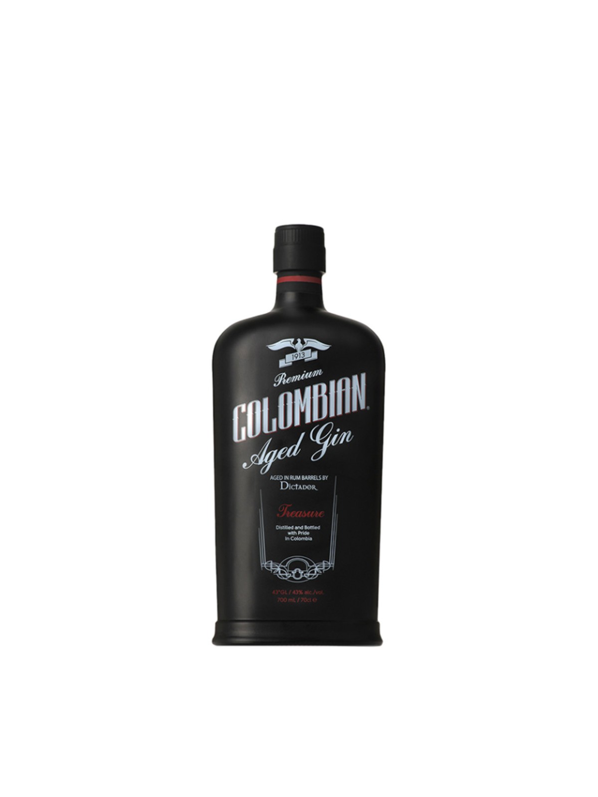 PREMIUM COLOMBIAN AGED GIN TREASURE - DICTADOR