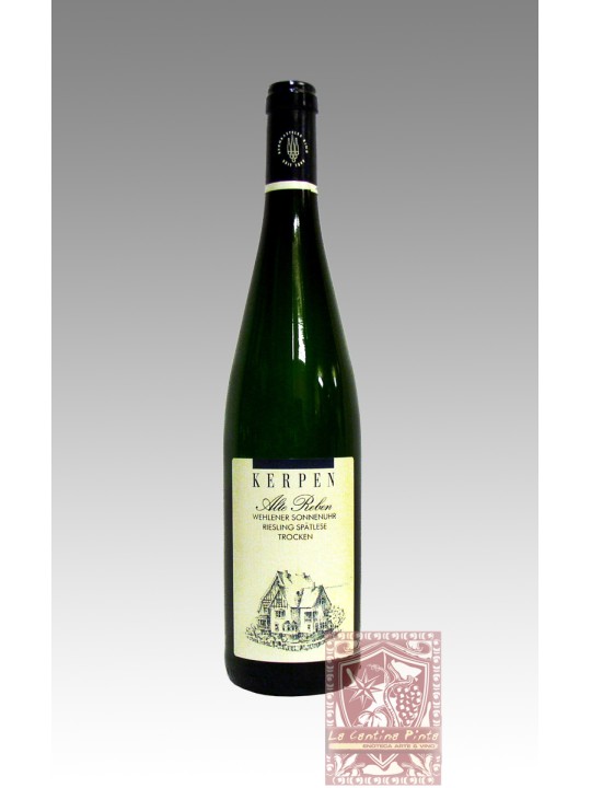 RIESLING 2017  "ALTE REBEN" (VECCHIE VIGNE)WEHLENER SONNENUHR SPATLESE TROCKEN - KERPEN
