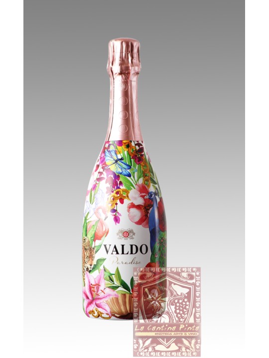 SPUMANTE ROSE' BRUT PARADISE-  VALDO