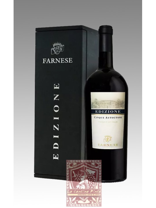 EDIZIONE CINQUE AUTOCTONI 2009 MAGNUM 1,5 LT IN CASSETTA LEGNO - FARNESE