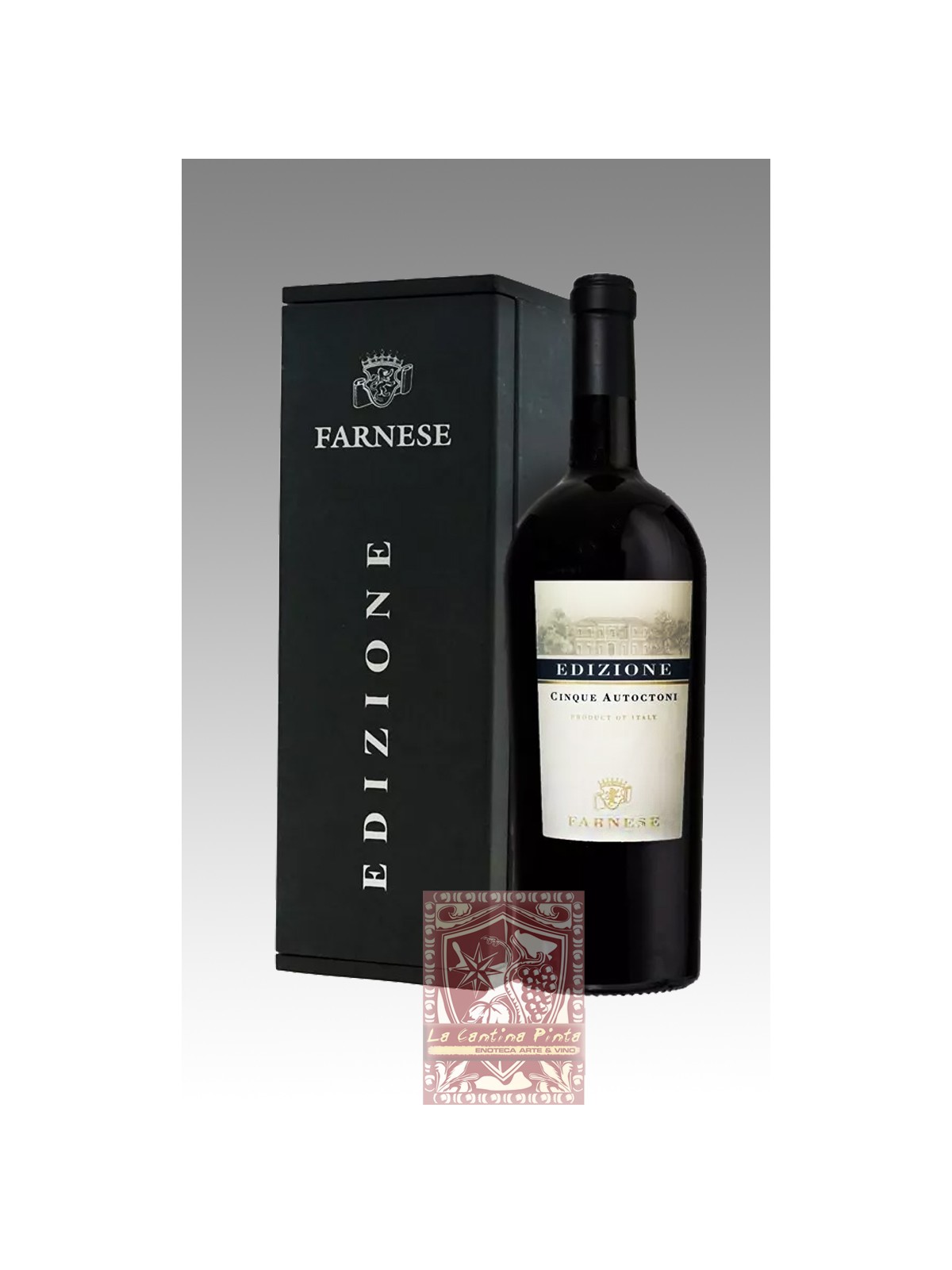 EDIZIONE CINQUE AUTOCTONI 2009 MAGNUM 1,5 LT IN CASSETTA LEGNO - FARNESE