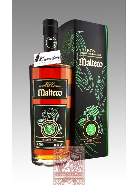RON MALTECO 15 Y.O. RESERVA MAJA, RUM DEL GUATEMALA