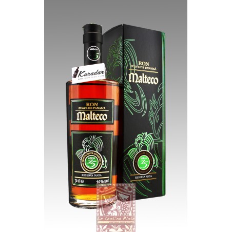 RON MALTECO 15 Y.O. RESERVA MAJA, RUM DEL GUATEMALA