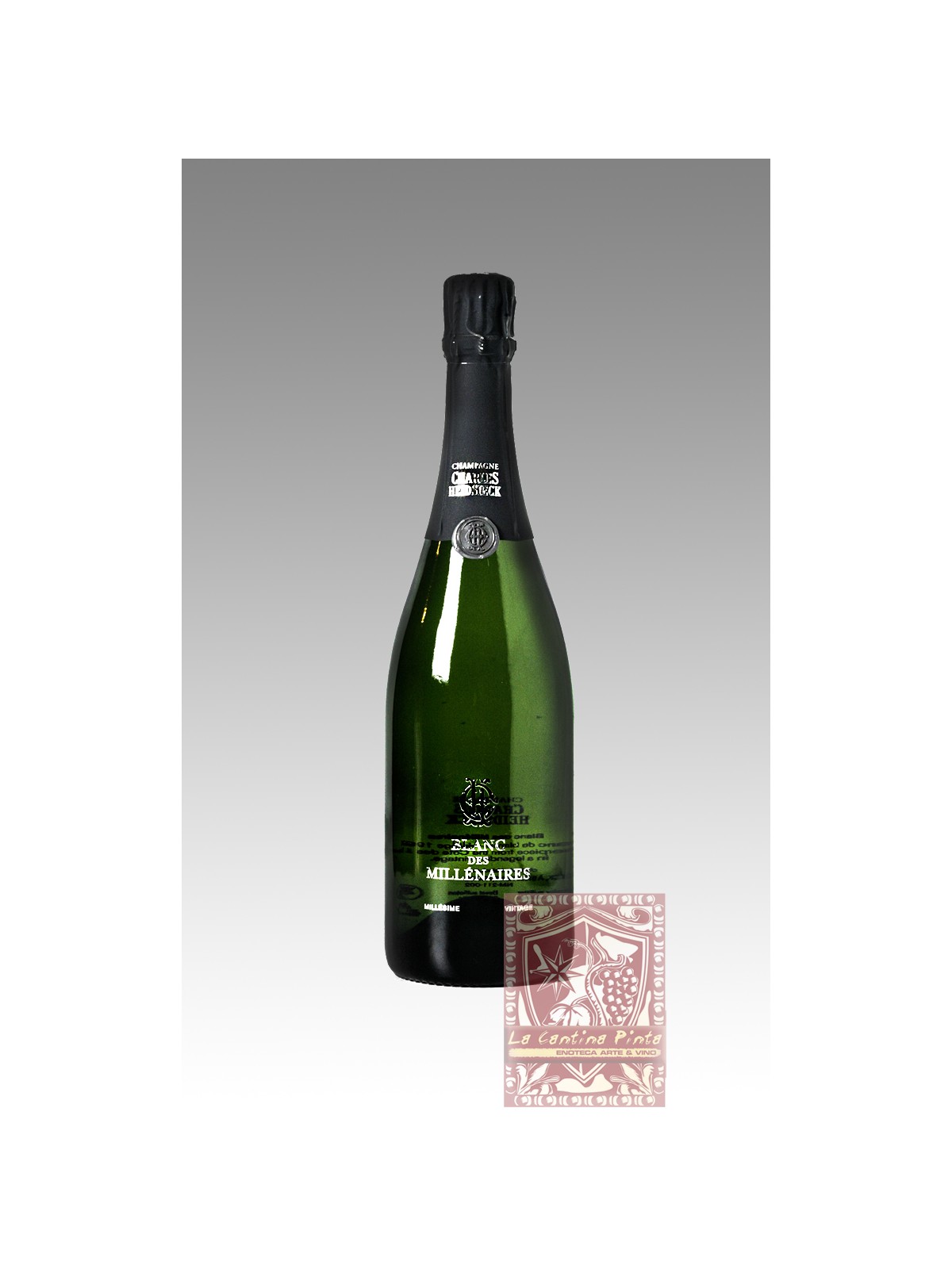 CHAMPAGNE CHARLES HEIDSIECK BRUT BLANC DES MILLENAIRES 2007 VINTAGE COFFRET