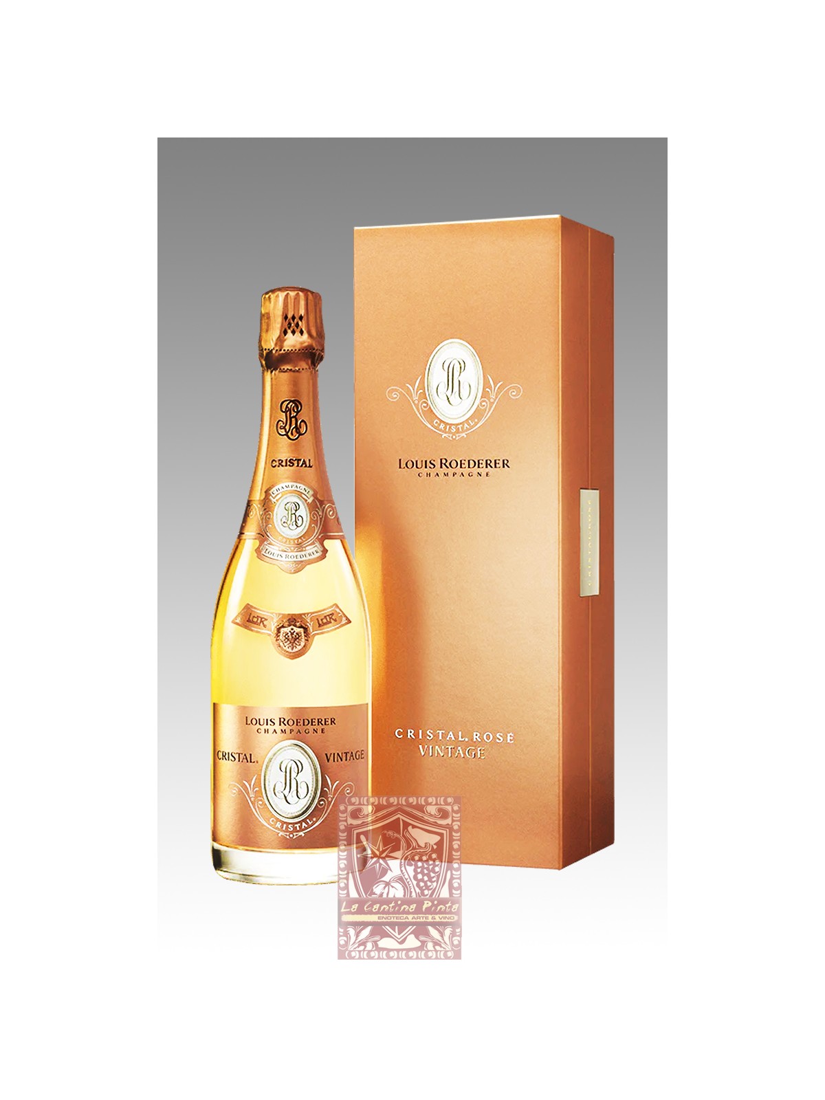 CHAMPAGNE CRISTAL 2014 ROSE' ASTUCCIATO - LOUIS ROEDERER