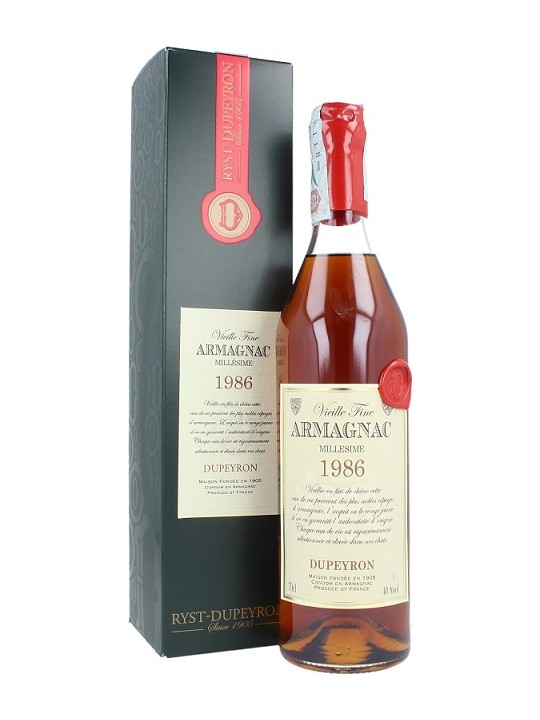 ARMAGNAC MILLESIME 1964 DUPEYRON