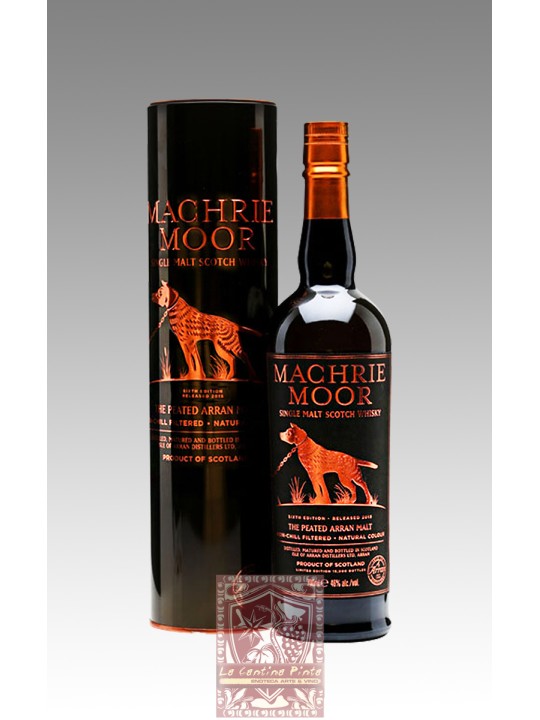 WHISKY MACHRIE MOOR SINGLE MALT SCOTCH WHISKY THE PEATED ARRAN MALT 6th EDITION