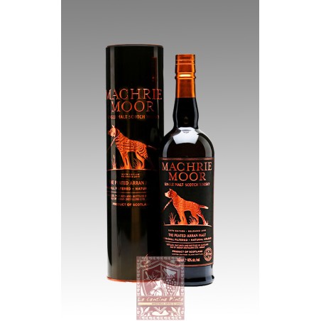 WHISKY MACHRIE MOOR SINGLE MALT SCOTCH WHISKY THE PEATED ARRAN MALT 6th EDITION