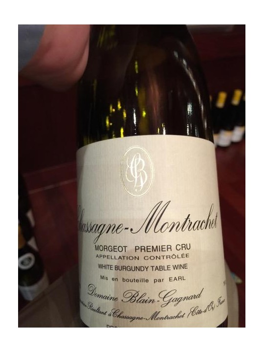 CHASSAGNE-MONTRACHET  MORGEOT 1ER CRU 2008 - DOMAINE BLAIN-GAGNARD