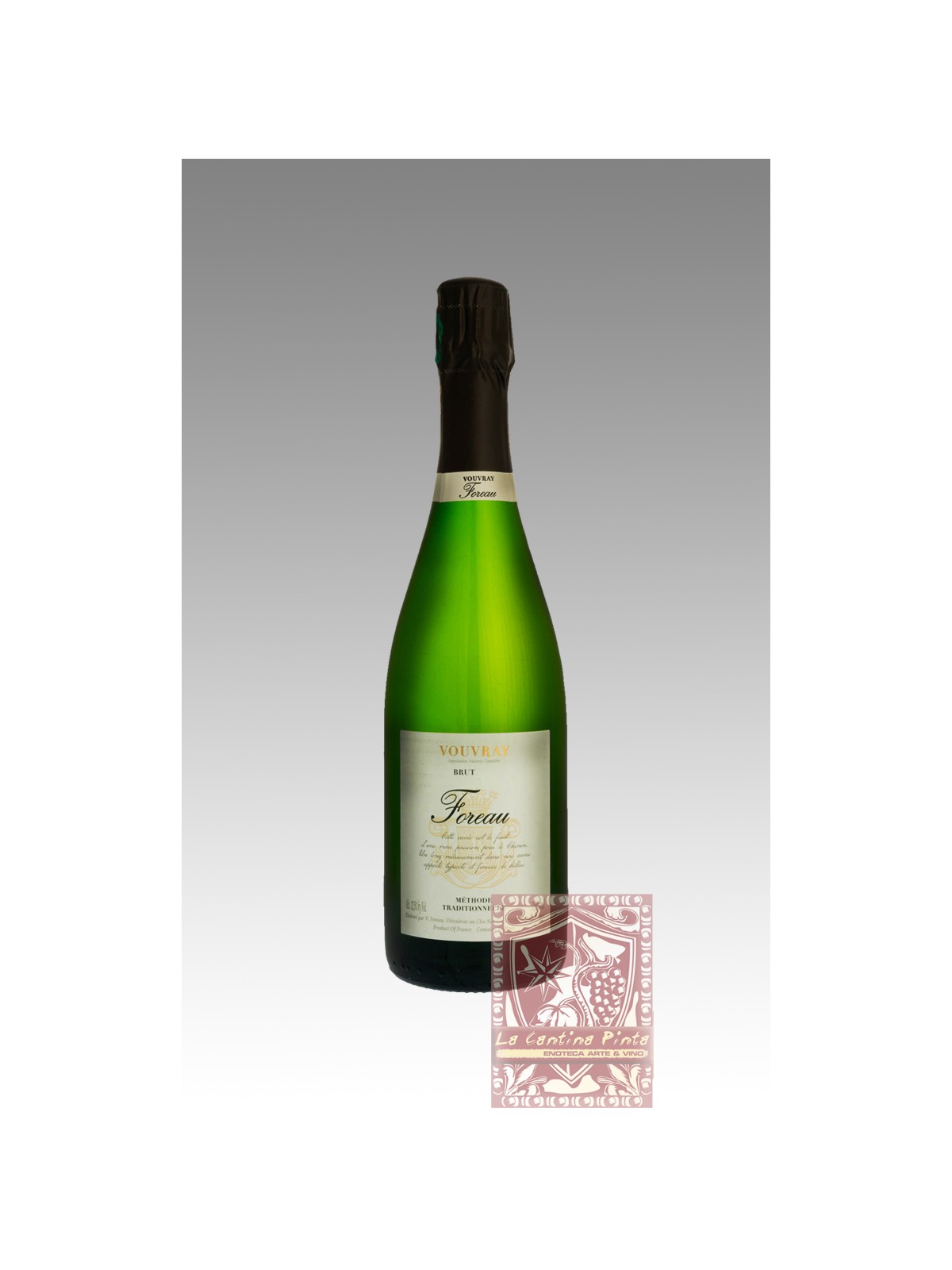 VOUVRAY BRUT 2017 METHODE TRADITIONELLE - V.FOREAU  CLOS NAUDIN