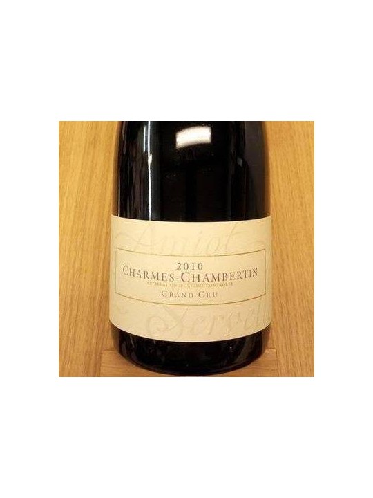CHARMES-CHAMBERTIN 2010 GRAND CRU - DOMAINE AMIOT SERVELLE