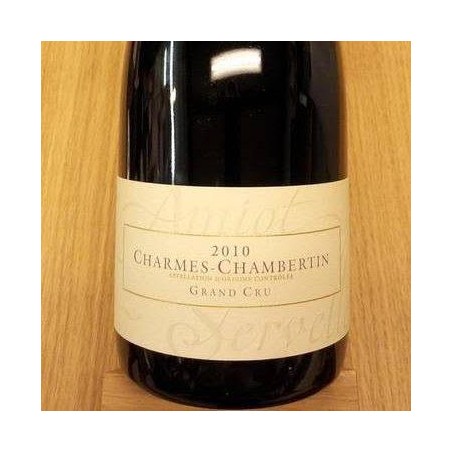 CHARMES-CHAMBERTIN 2010 GRAND CRU - DOMAINE AMIOT SERVELLE