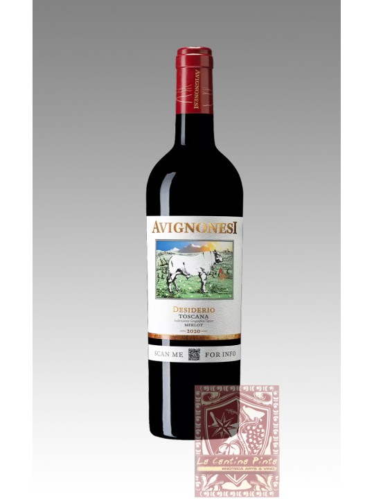 TOSCANA MERLOT DESIDERIO 2020 - AVIGNONESI